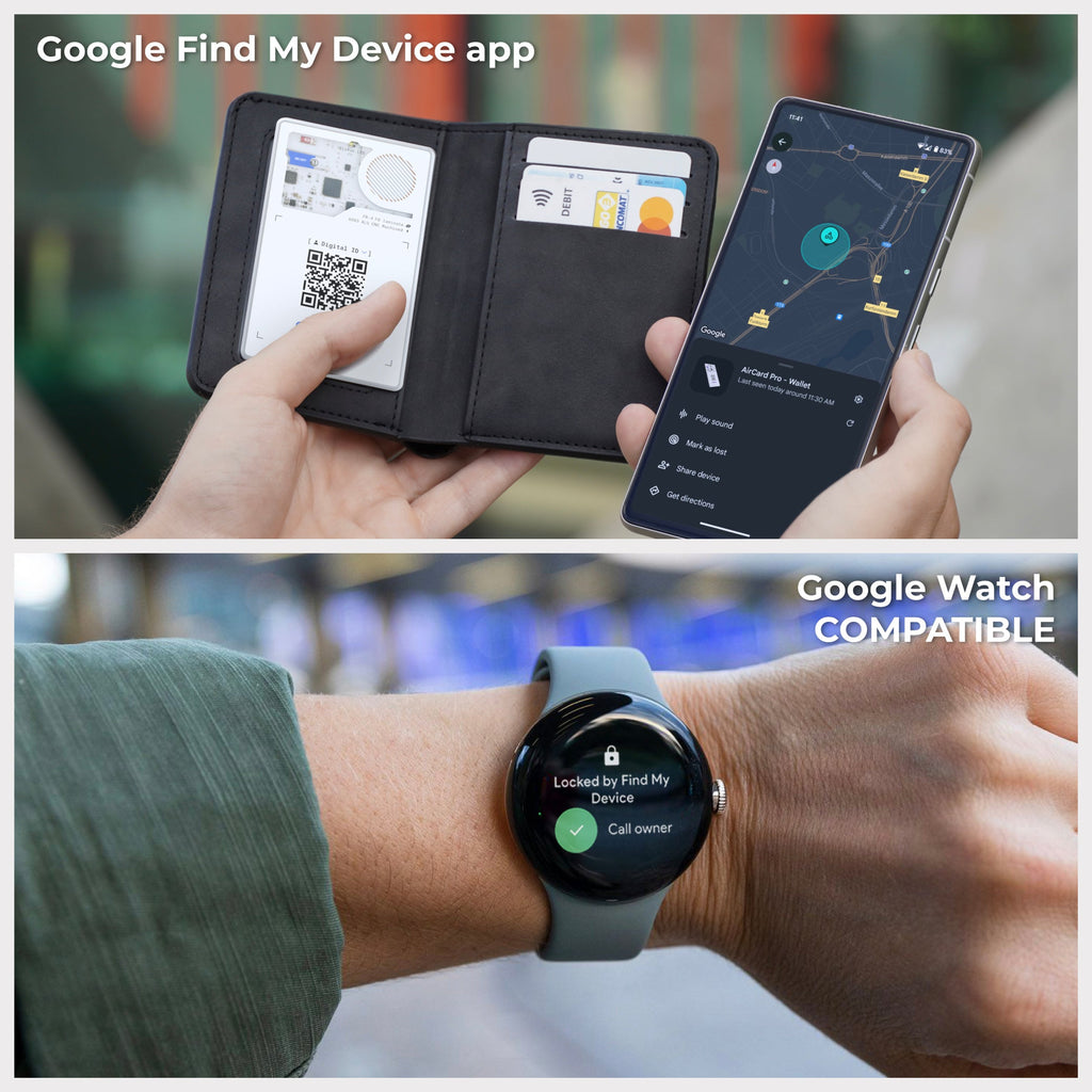 AirCard™ Pro - Android & Apple Bluetooth tracker