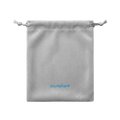 Light Grey Premium Velvet Pouch｜Eco-friendly and tough
