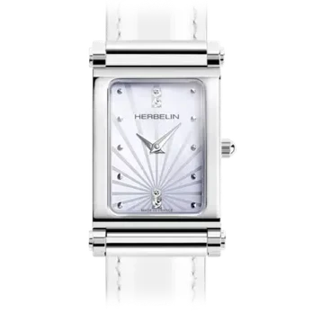 Herbelin Antares Ladies White Watch - Case Only