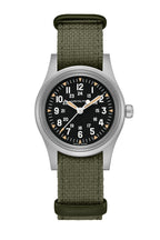 Khaki Field Mechanical 250 | 36mm, Fabric & Leather Straps, Black Dial