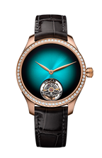 Endeavour Tourbillon Blue Lagoon Diamond Bezel