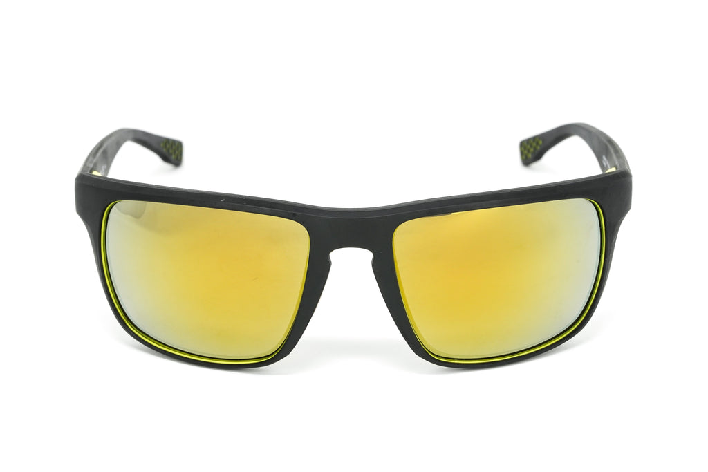 Boss by BOSS Men's Sunglasses Classic Black/Gold Mirror