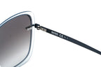 Boss by BOSS Women's Sunglasses Square Rimless Blue/Grey