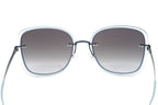 Boss by BOSS Women's Sunglasses Square Rimless Blue/Grey