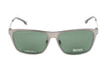 Boss by BOSS Men's Sunglasses Classic Square Ruthenium/Green