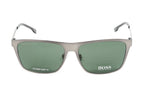 Boss by BOSS Men's Sunglasses Classic Square Ruthenium/Green
