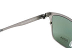 Boss by BOSS Men's Sunglasses Classic Square Ruthenium/Green