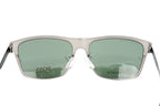 Boss by BOSS Men's Sunglasses Classic Square Ruthenium/Green