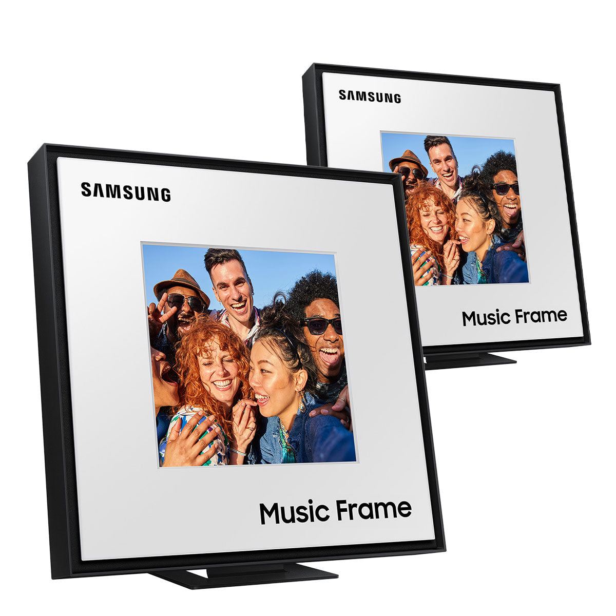 Samsung HW-LS60D Music Frame Bluetooth Speakers with Wall Mount - Pair