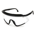 Carrera Unisex Sunglasses Shield Wap-Around Black/Clear