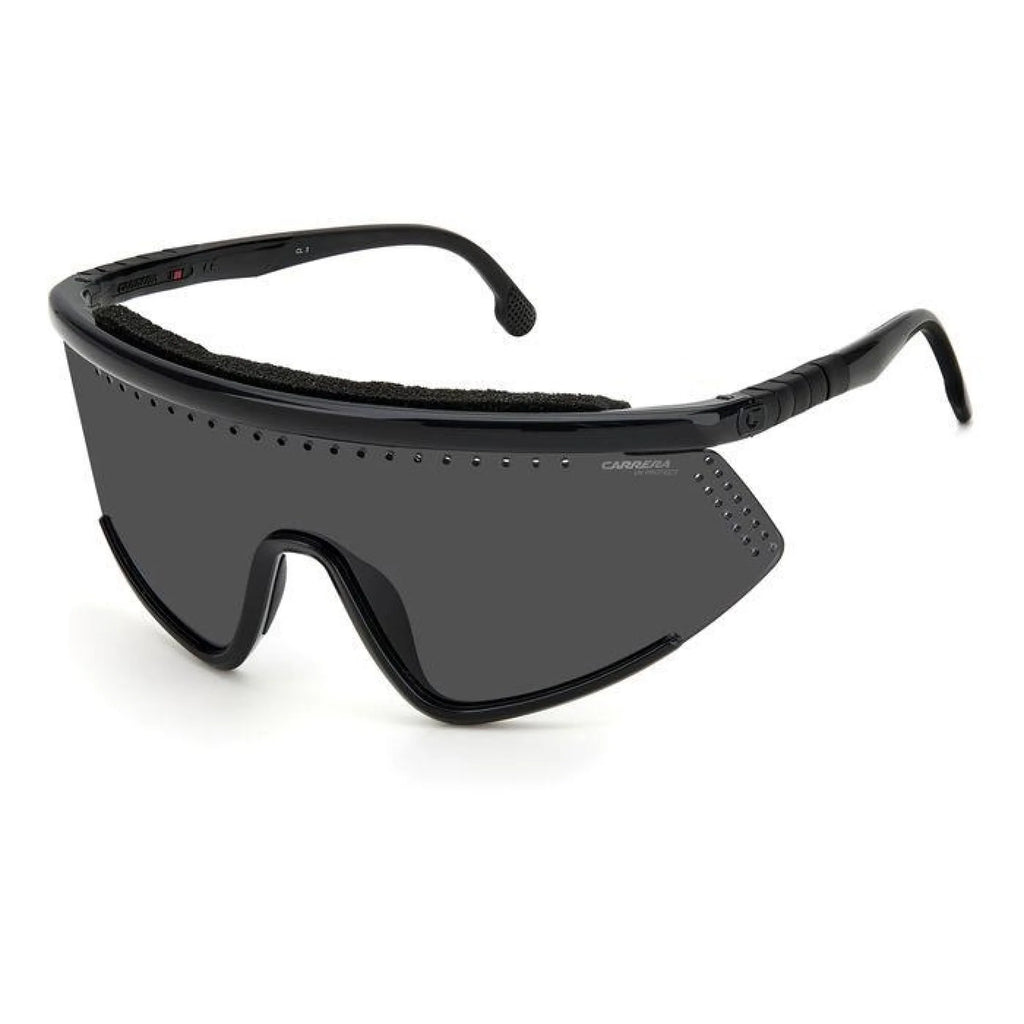 Carrera Unisex Sunglasses Shield Wap-Around Black/Grey