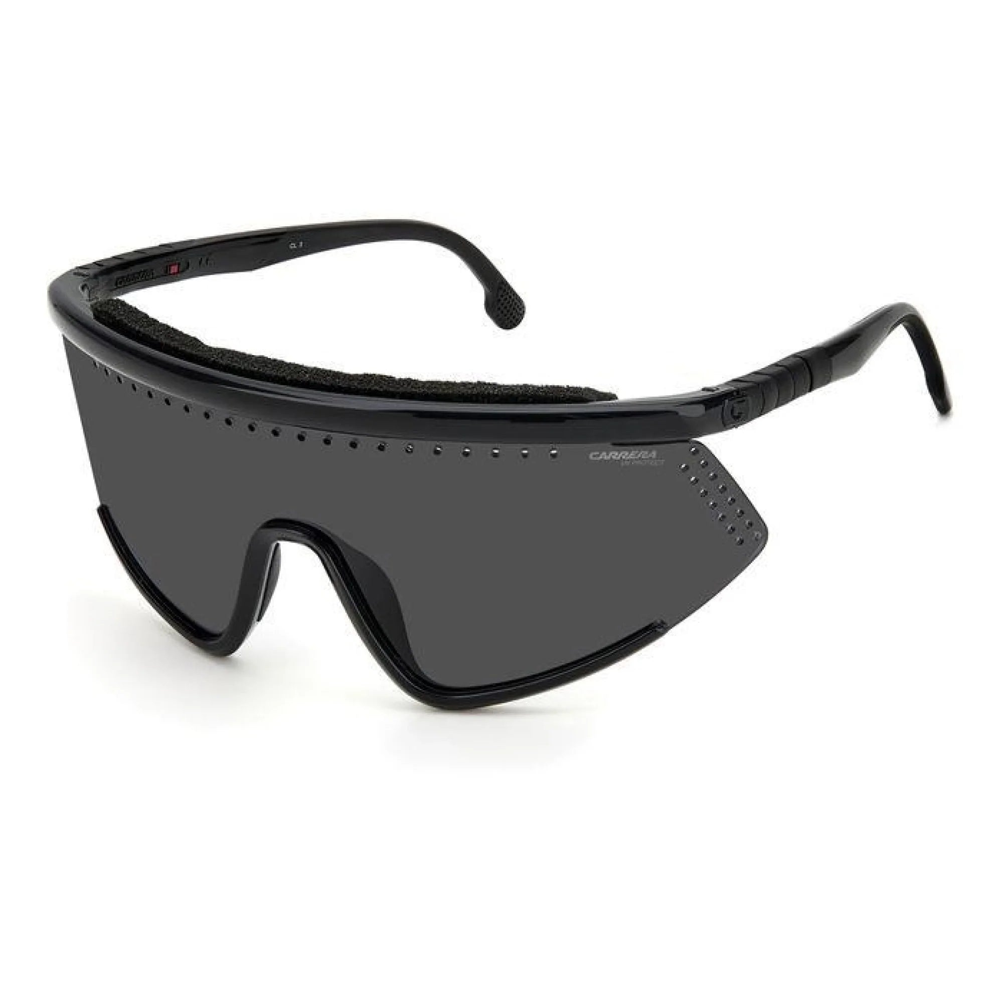 Carrera Unisex Sunglasses Shield Wap-Around Black/Grey