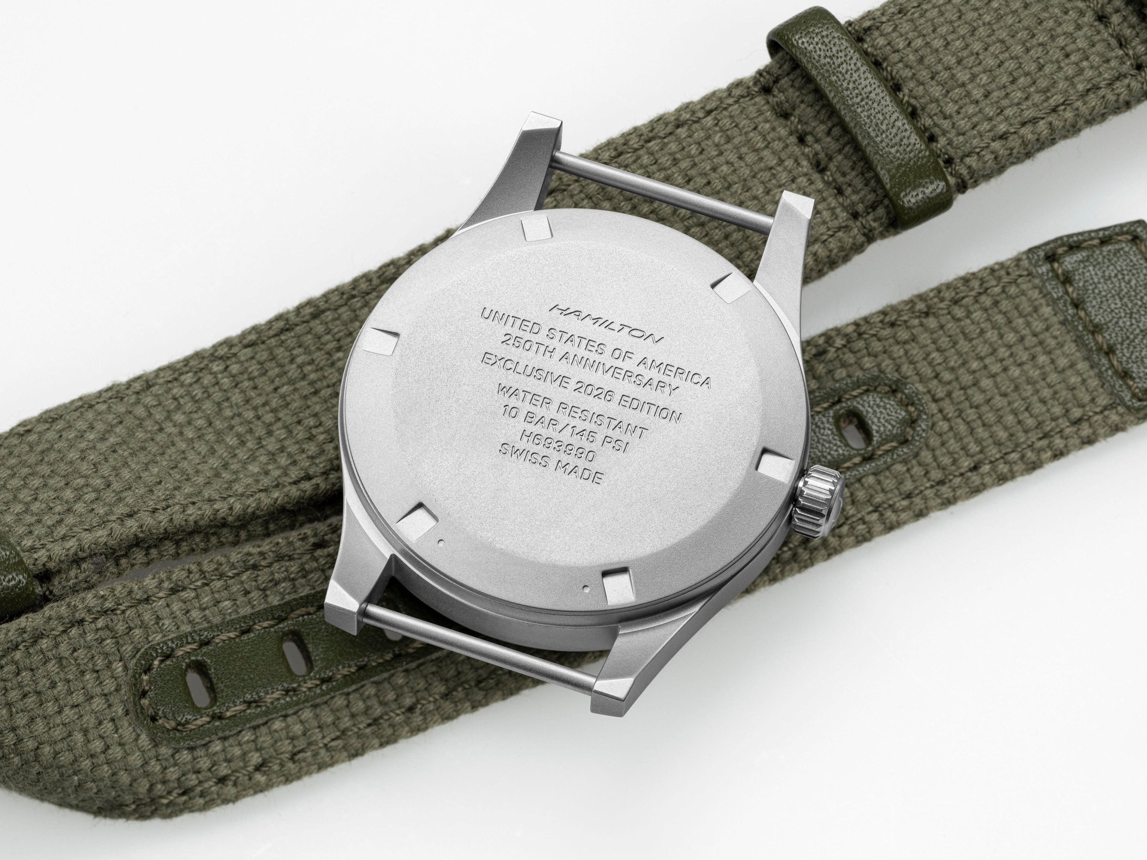 Khaki Field Mechanical 250 | 36mm, Fabric & Leather Straps, Black Dial