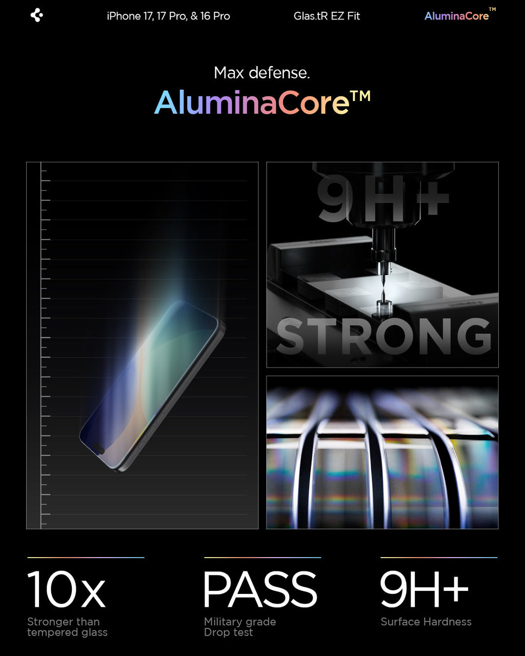 iPhone 17 Series - GLAS.tR EZ Fit | Sensor Protected