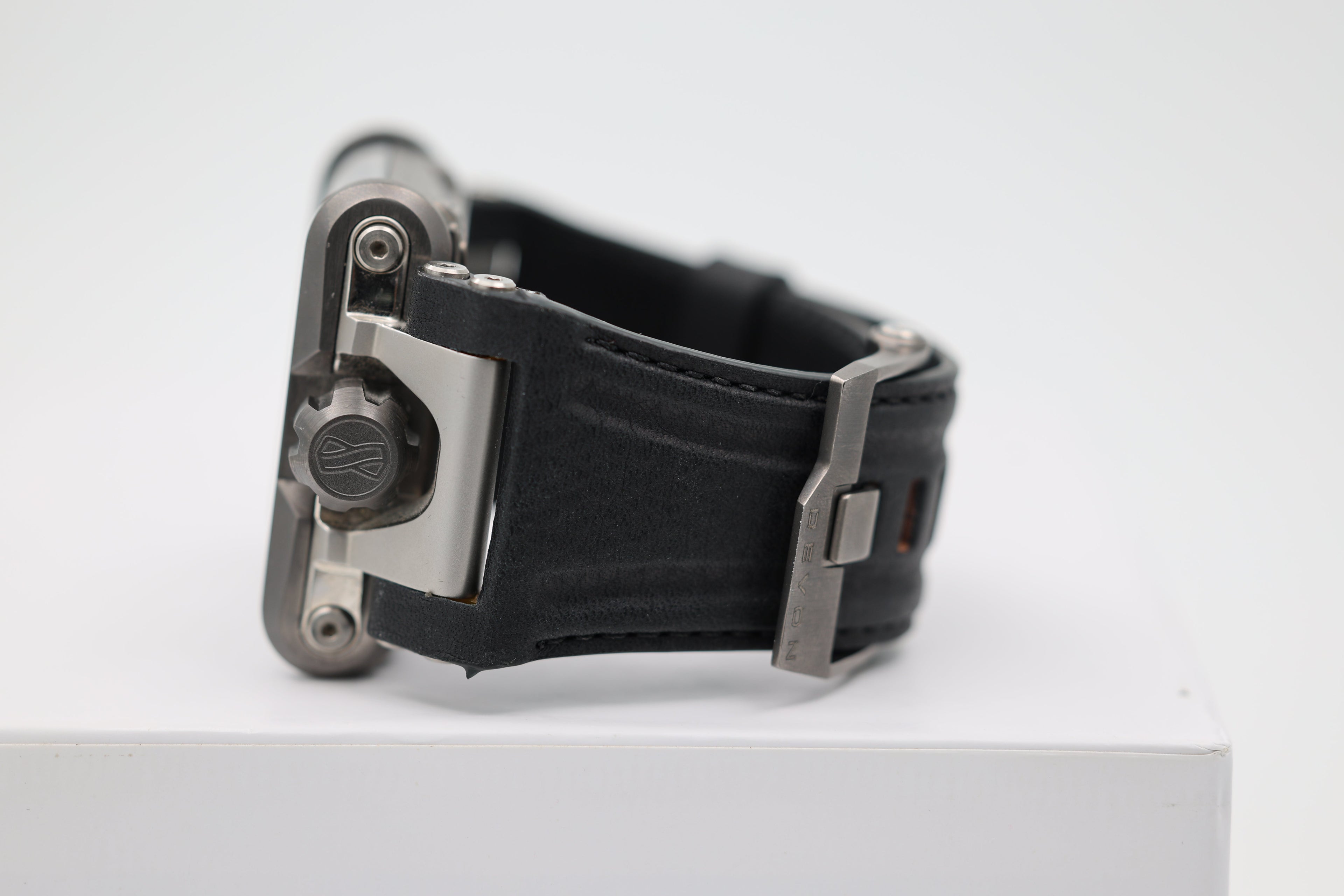 Devon - Tread 1 - Black Skeleton Dial - Tread 1A