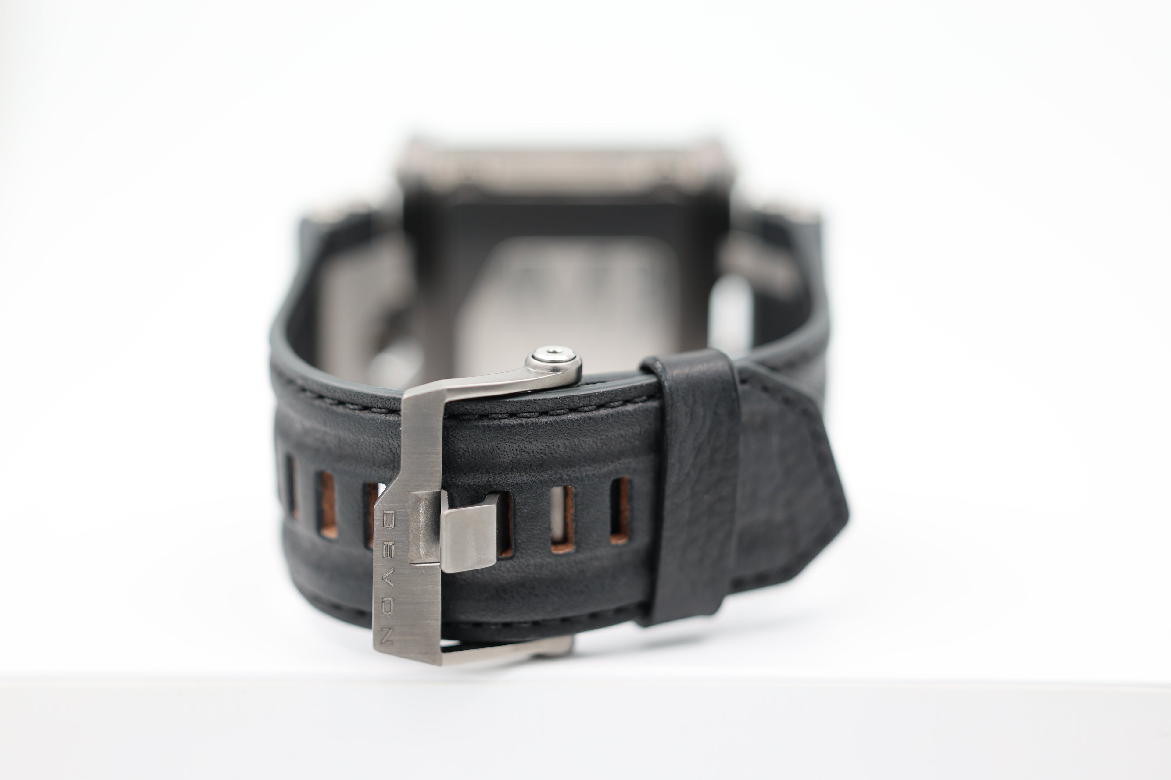 Devon - Tread 1 - Black Skeleton Dial - Tread 1A
