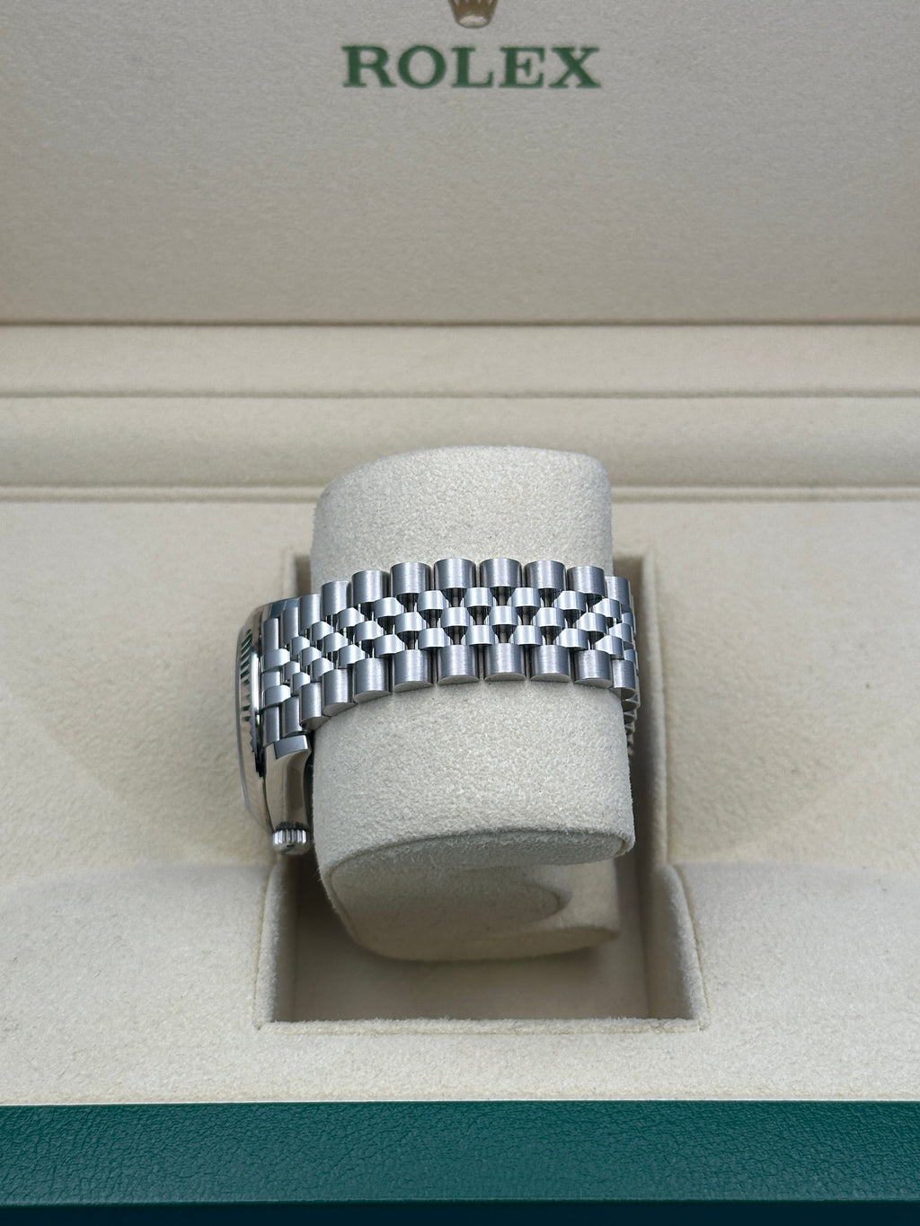 Rolex Steel and White Gold Datejust 31  - Mint Green Index Dial - Jubilee Bracelet - 278274 mgij