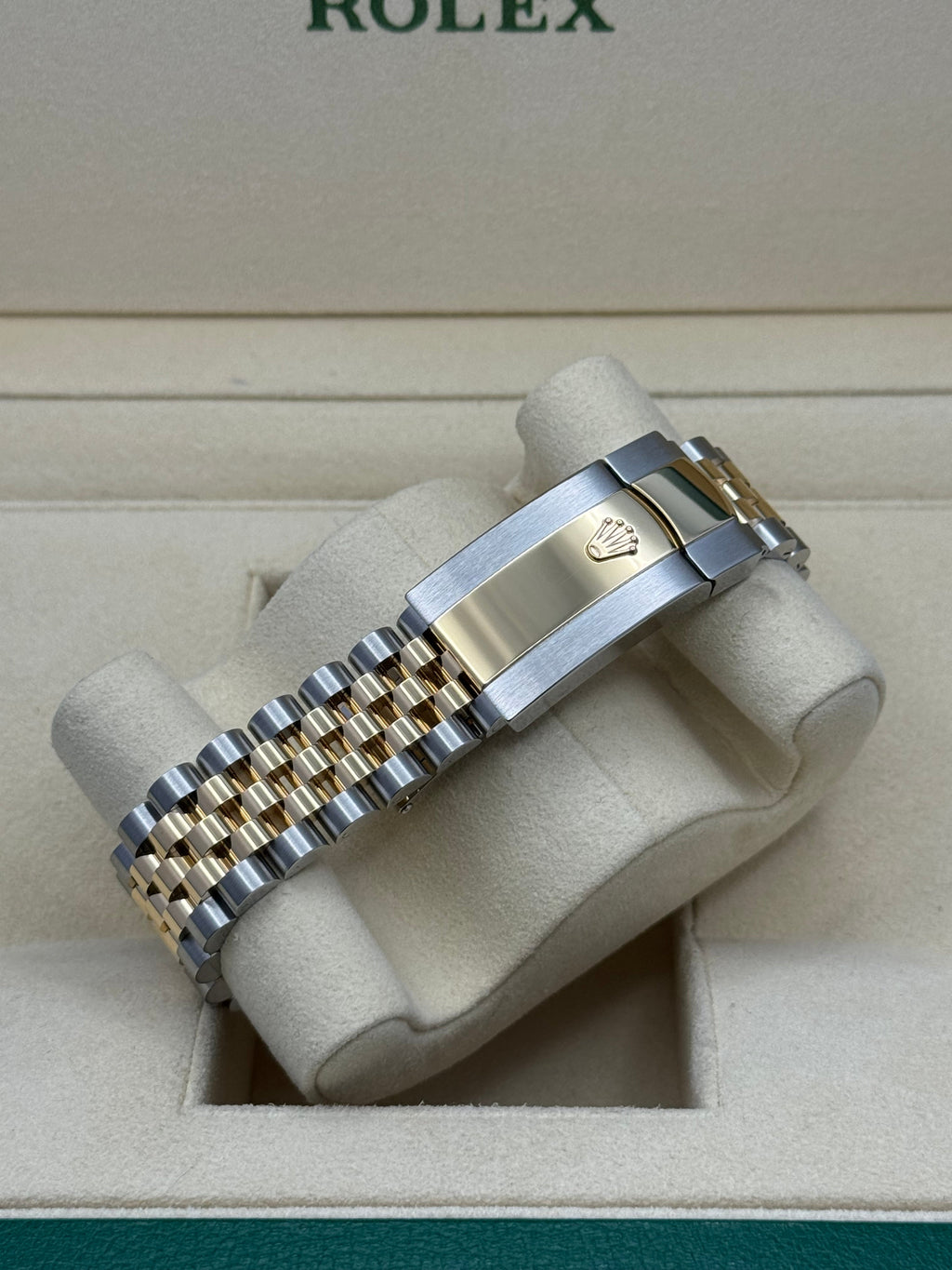 Rolex Steel and Yellow Gold Rolesor Datejust 36  - White Index Dial - Jubilee Bracelet - 126233 wij