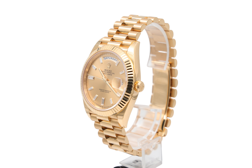 Rolex - Day-Date 40mm – Champagne Baguette – 228238 – 2024
