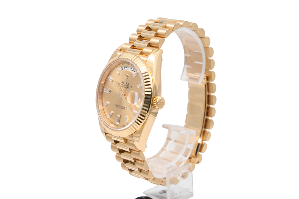 Rolex - Day-Date 40mm – Champagne Baguette – 228238 – 2024
