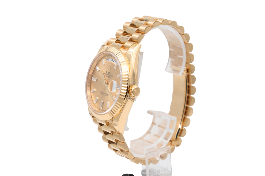 Rolex - Day-Date 40mm – Champagne Baguette – 228238 – 2024