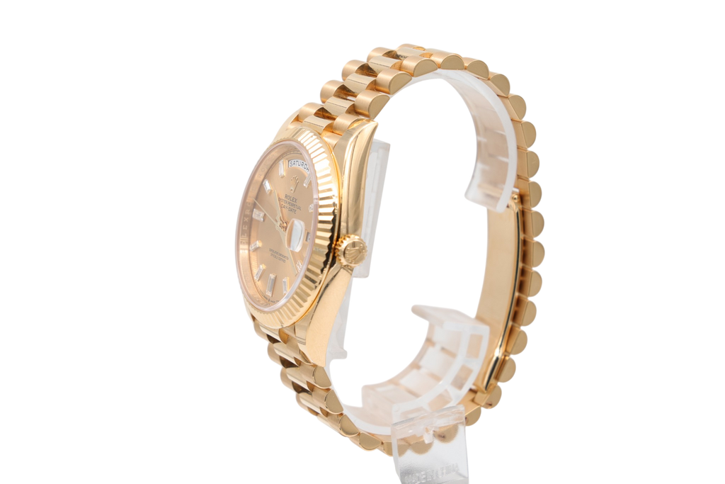 Rolex - Day-Date 40mm – Champagne Baguette – 228238 – 2024