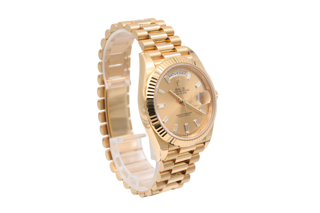 Rolex - Day-Date 40mm – Champagne Baguette – 228238 – 2024