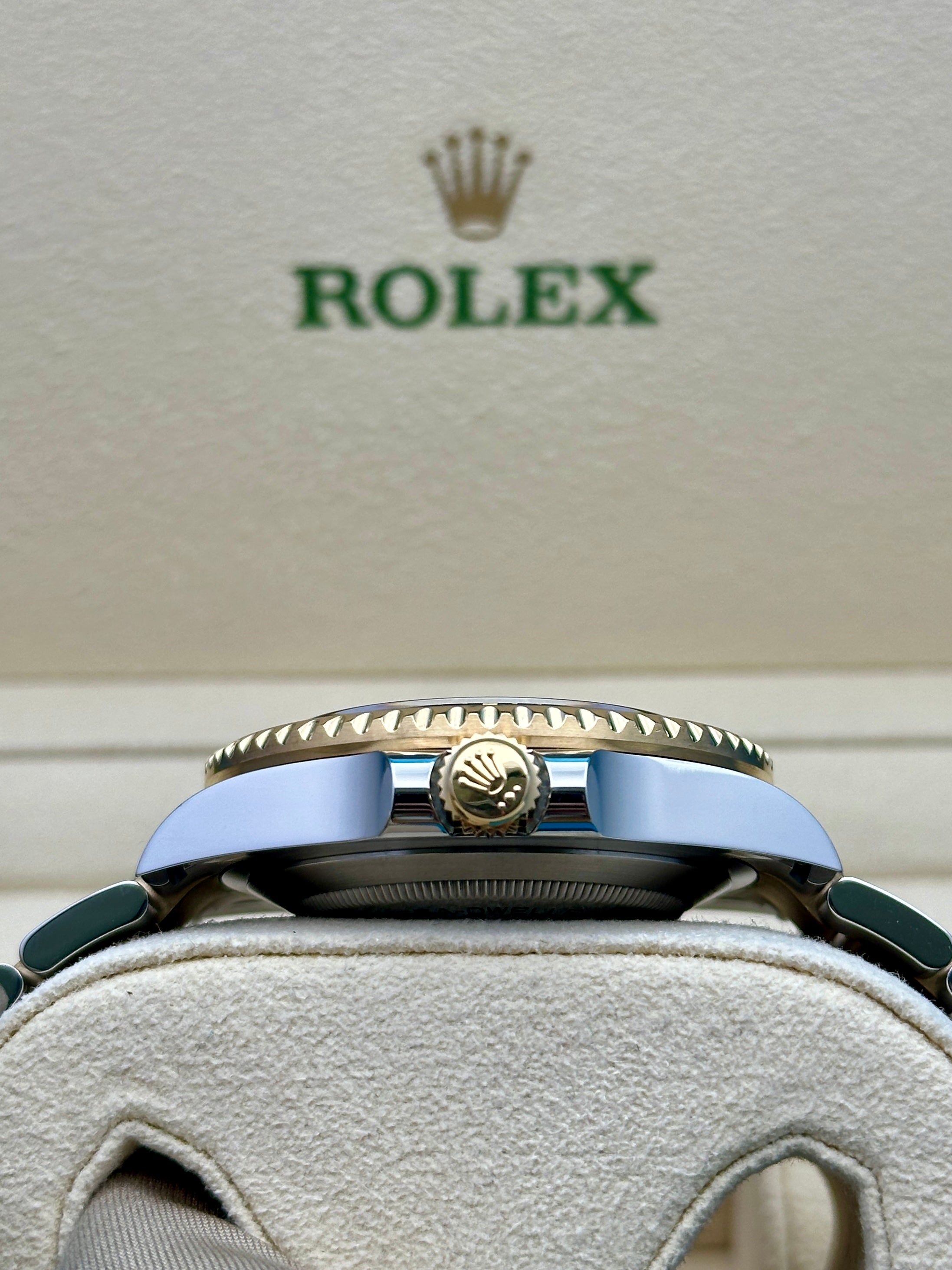 Rolex Steel and Yellow Gold Rolesor Sea-Dweller - Black Dial
