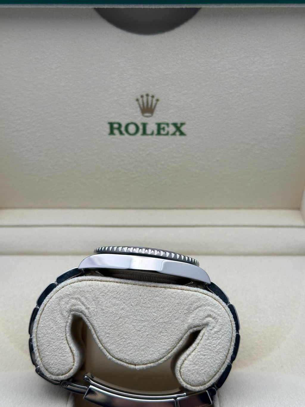 Rolex White Gold Submariner Date  - Blue Bezel - Blue Dial - 116619LB