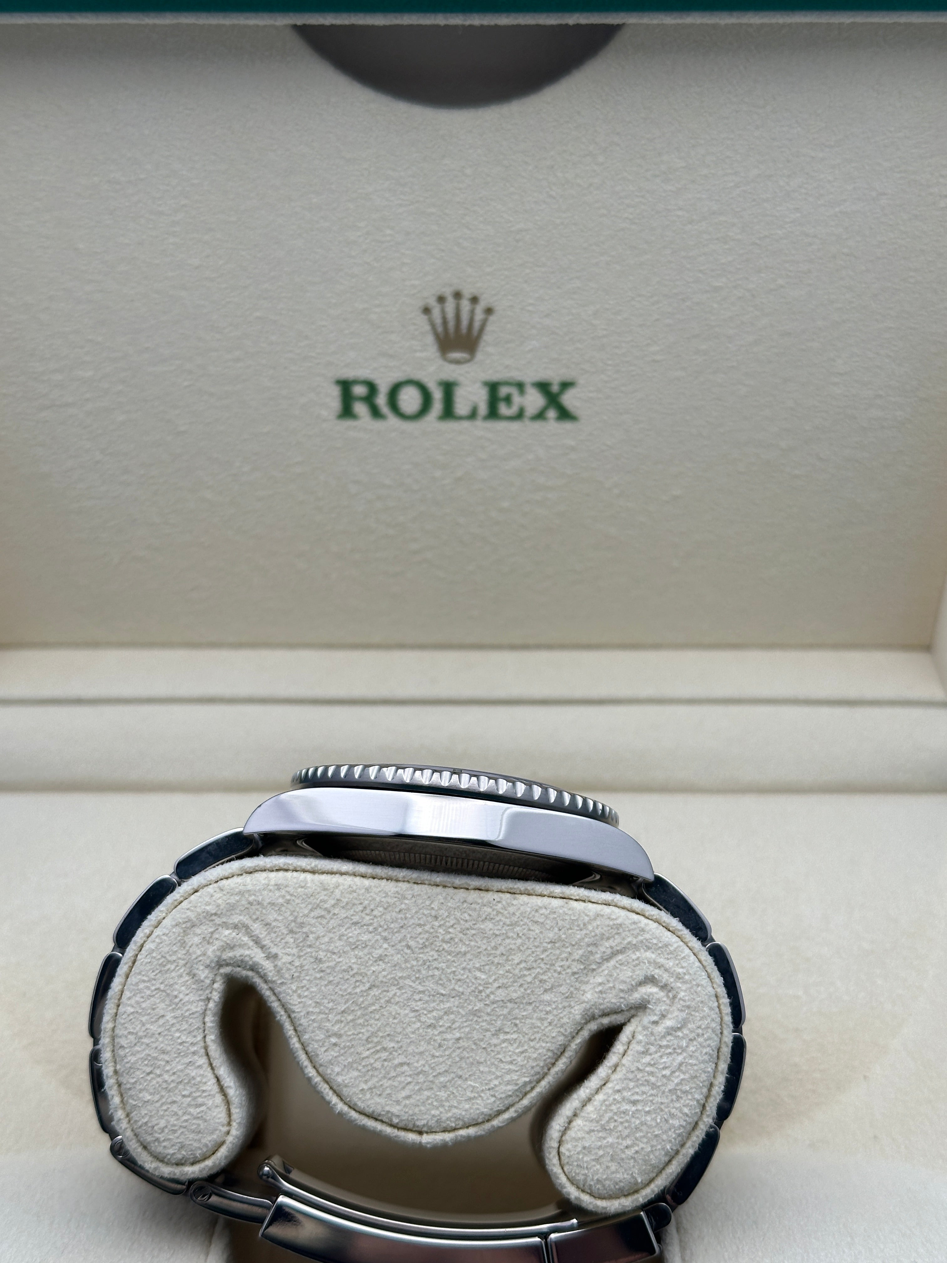 Rolex White Gold Submariner Date  - Blue Bezel - Blue Dial - 116619LB
