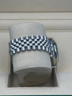 Rolex Steel and White Gold Datejust 31  - Black Roman Dial - Jubilee Bracelet - 278274 bkrj