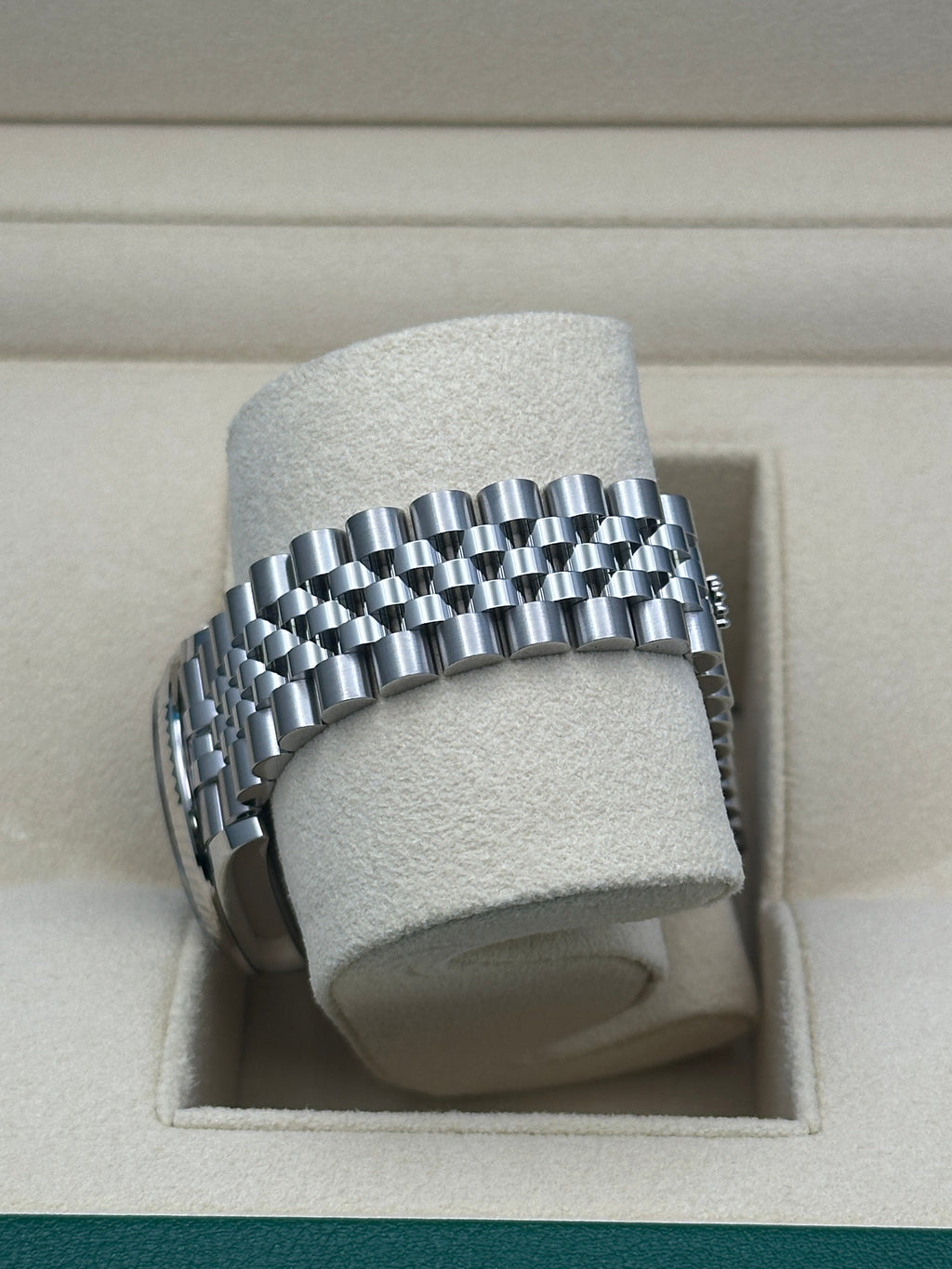 Rolex Steel and White Gold Datejust 31  - Black Roman Dial - Jubilee Bracelet - 278274 bkrj
