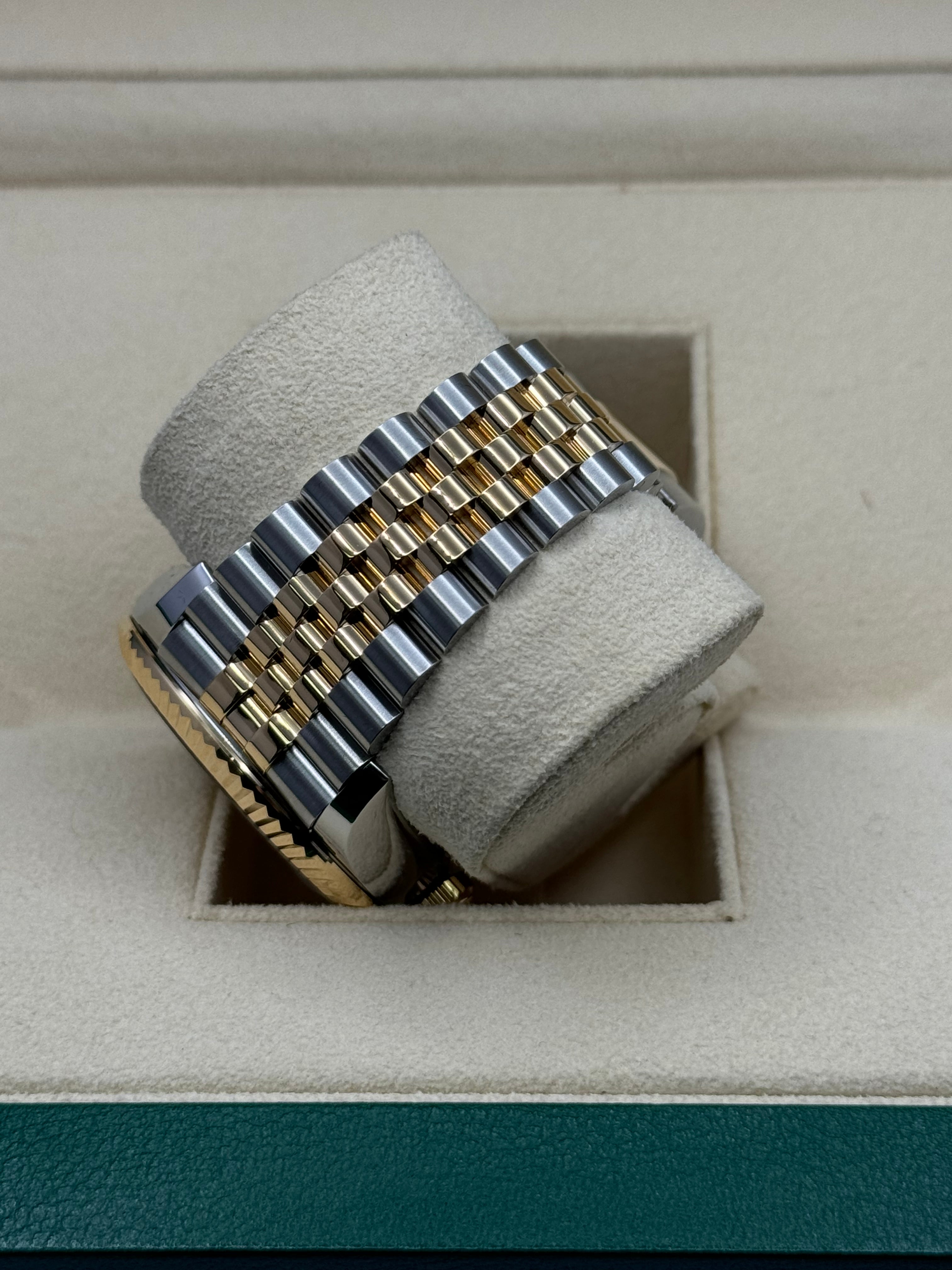 Rolex Sky Dweller 42 Champagne Dial Yellow Gold Stainless Steel Jubilee Bracelet Mens  336933
