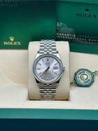 Rolex Steel Datejust 36  - Silver Index Dial - Jubilee Bracelet - 126200 sij