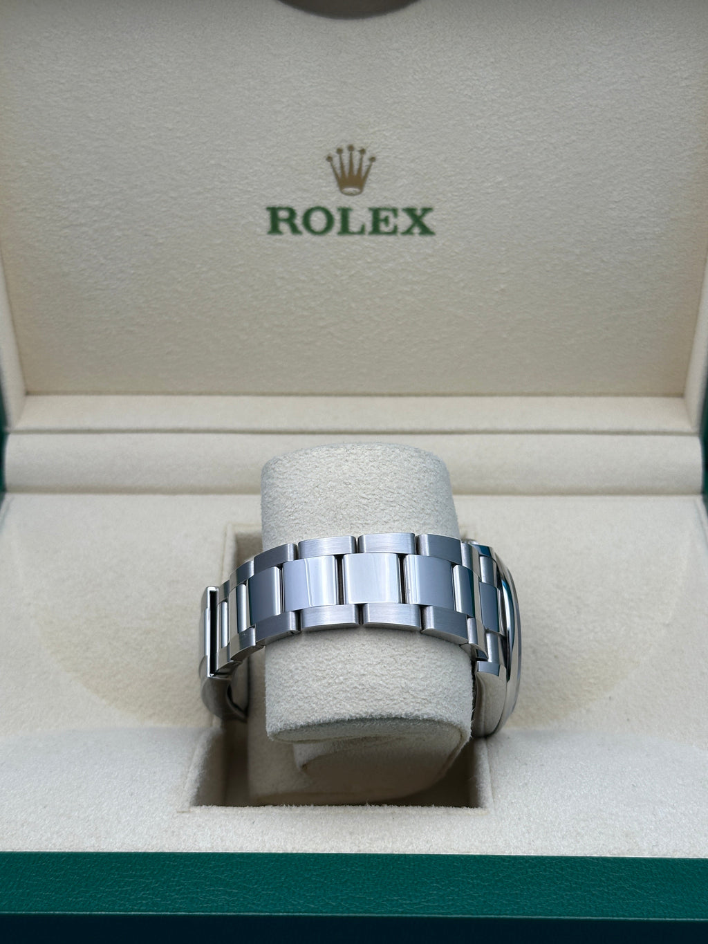 Rolex Steel Datejust 36  - White Roman Dial - Oyster Bracelet - 126200 wro