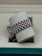 Rolex Steel and Everose Gold Datejust 31  - Mother of Pearl Diamond Dial - Jubilee Bracelet - 278271 mdj