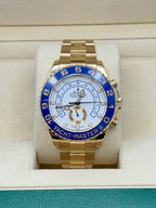 Rolex Yellow Gold Yacht-Master II 44  - White Dial - 116688