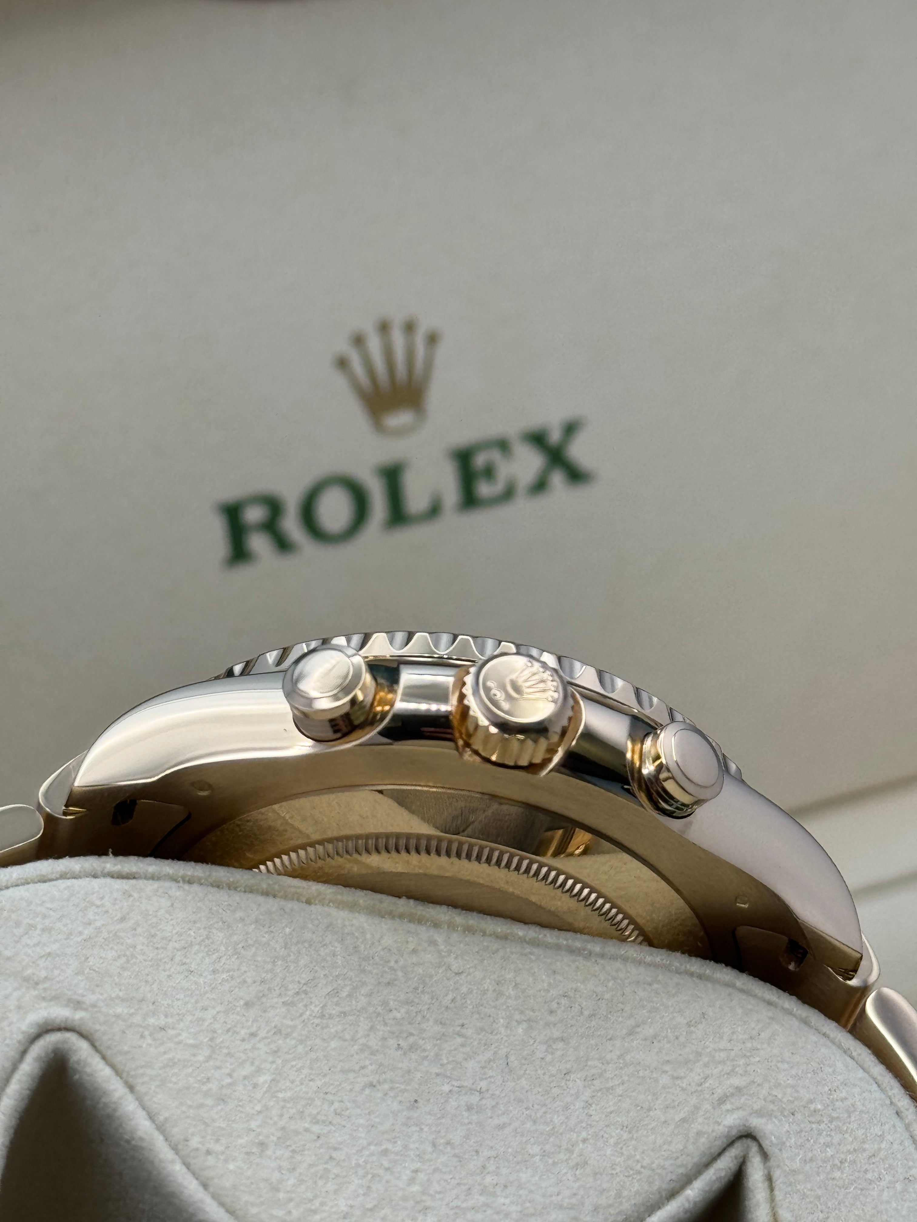 Rolex Yellow Gold Yacht-Master II 44  - White Dial - 116688