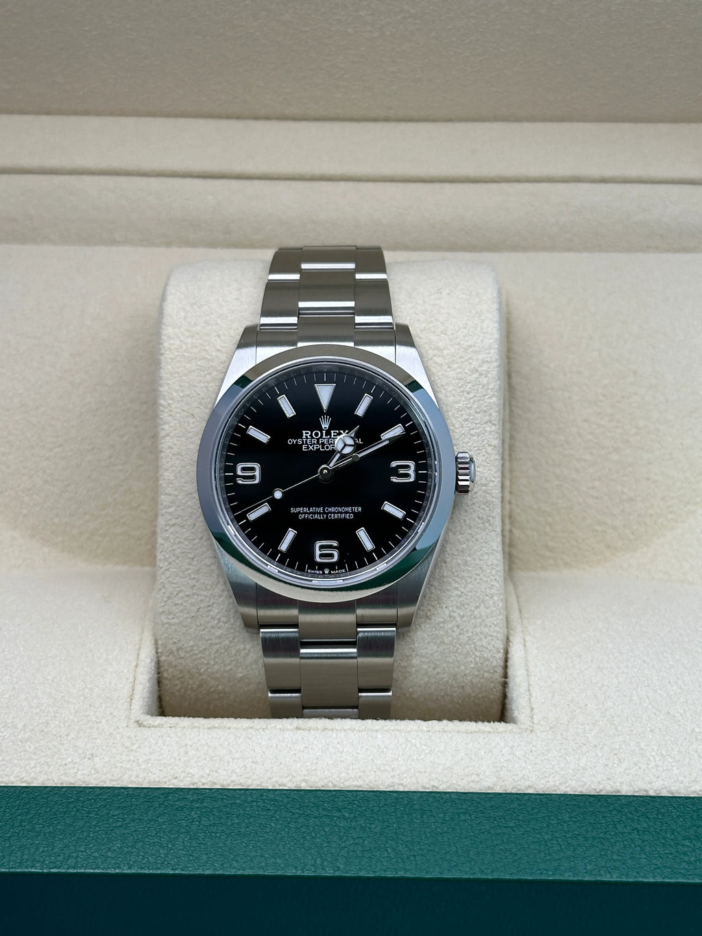 Rolex Explorer 40 Black Dial 224270