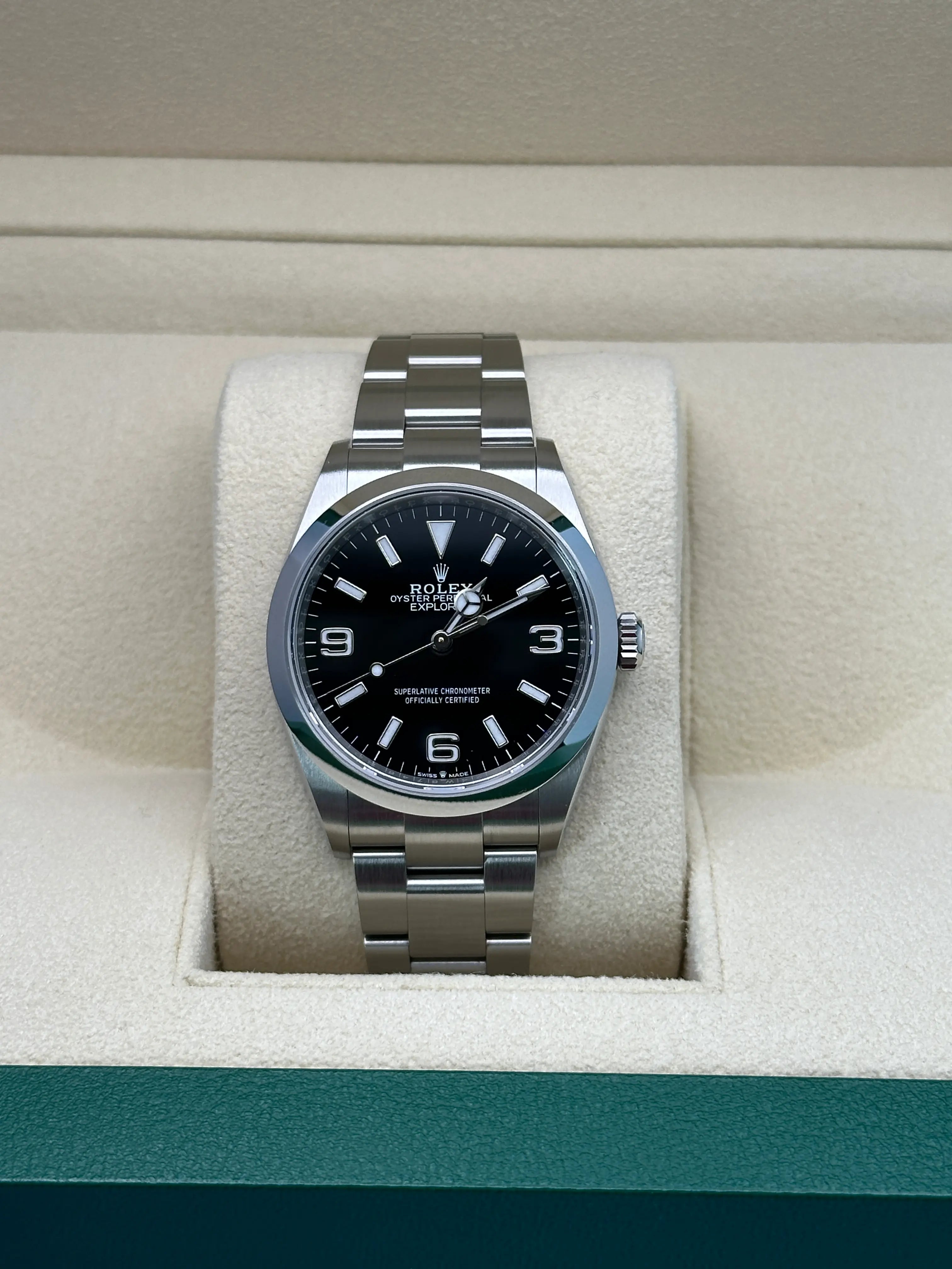 Rolex Explorer 40 Black Dial 224270