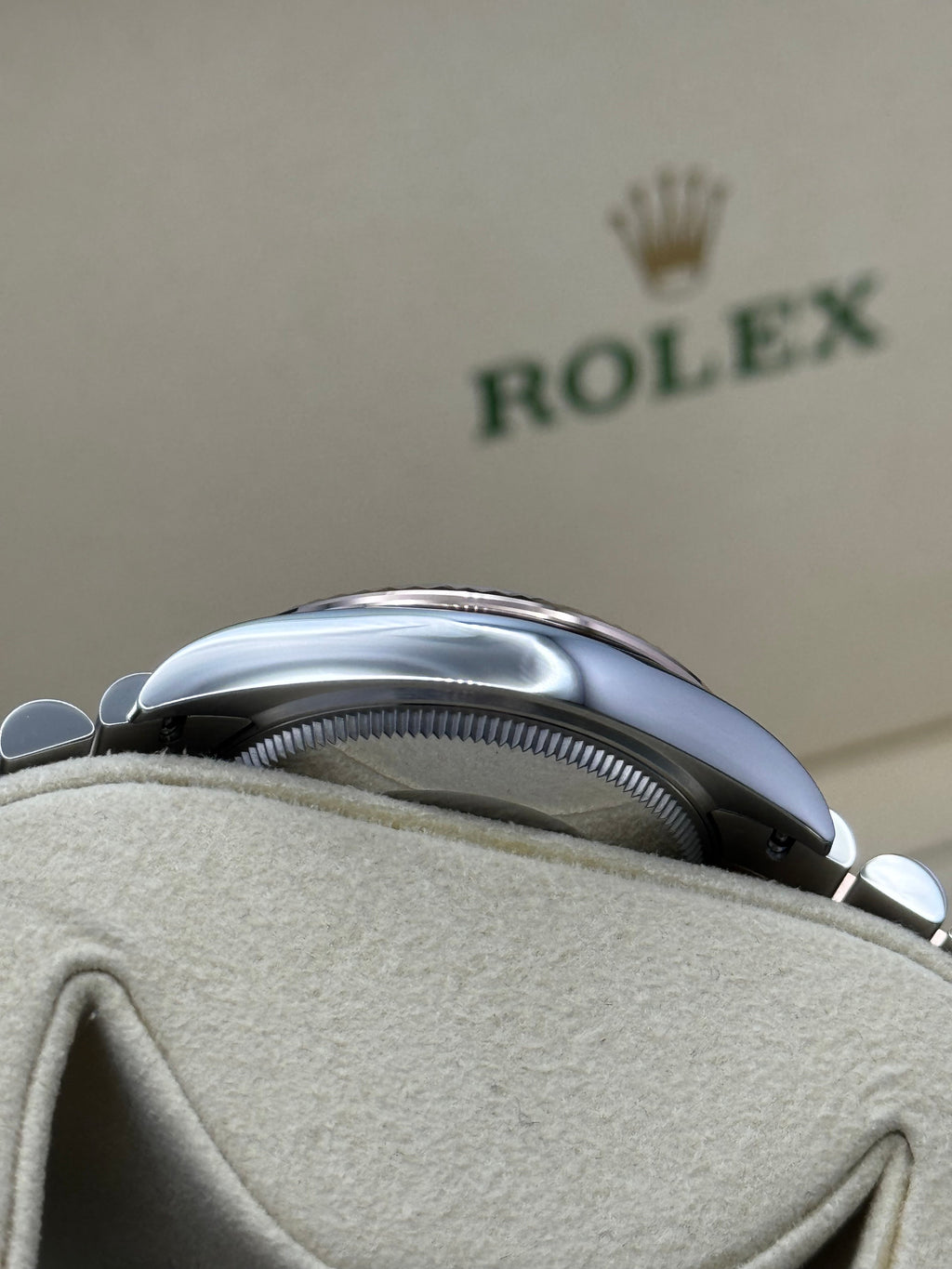 Rolex Steel and Everose Gold Datejust 31  - Dark Rhodium Index Dial - Jubilee Bracelet - 278271 dkrhij