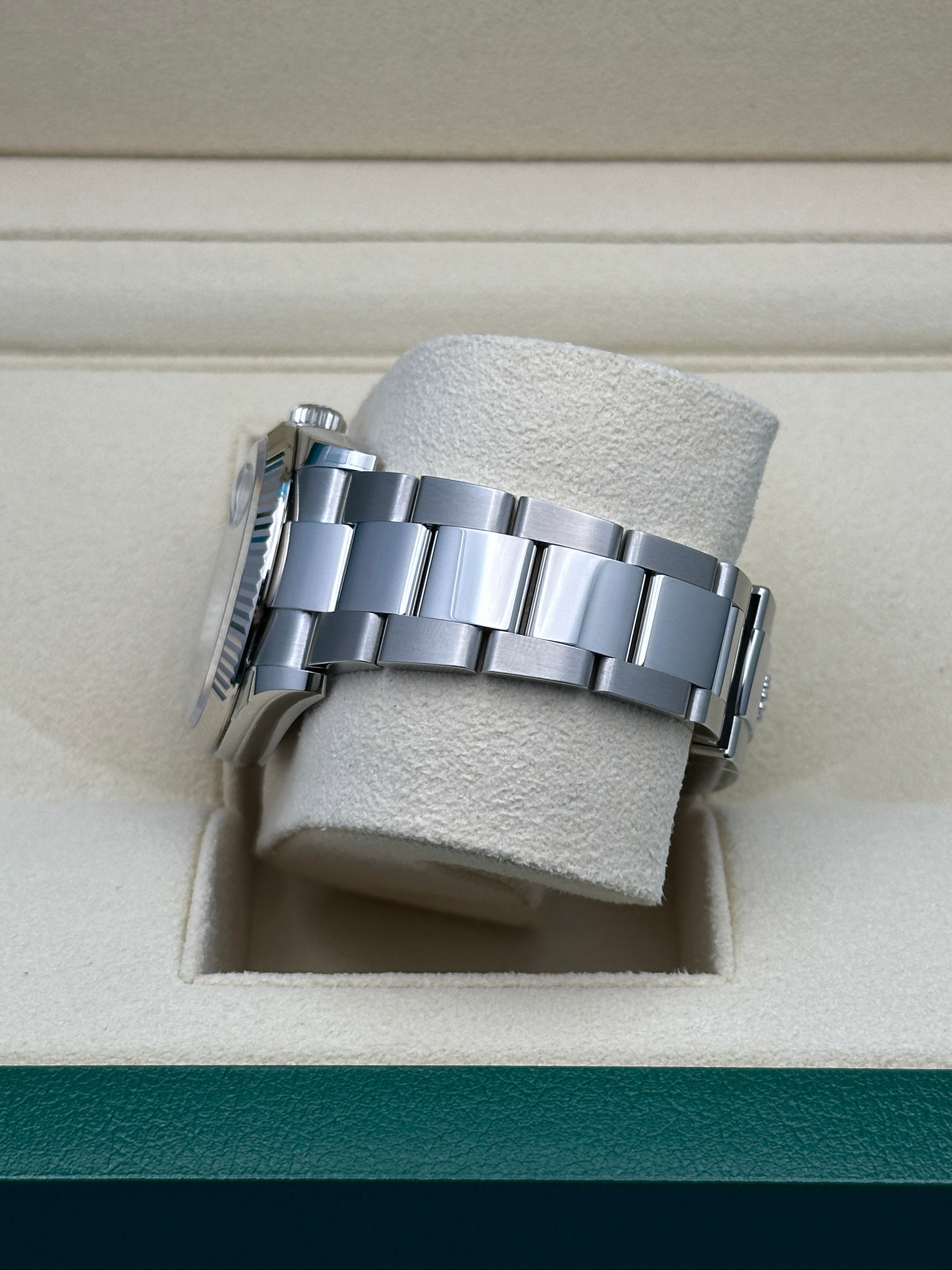 Rolex Steel Datejust 36  - Blue Diamond Dial - Oyster Bracelet - 126234 bldo