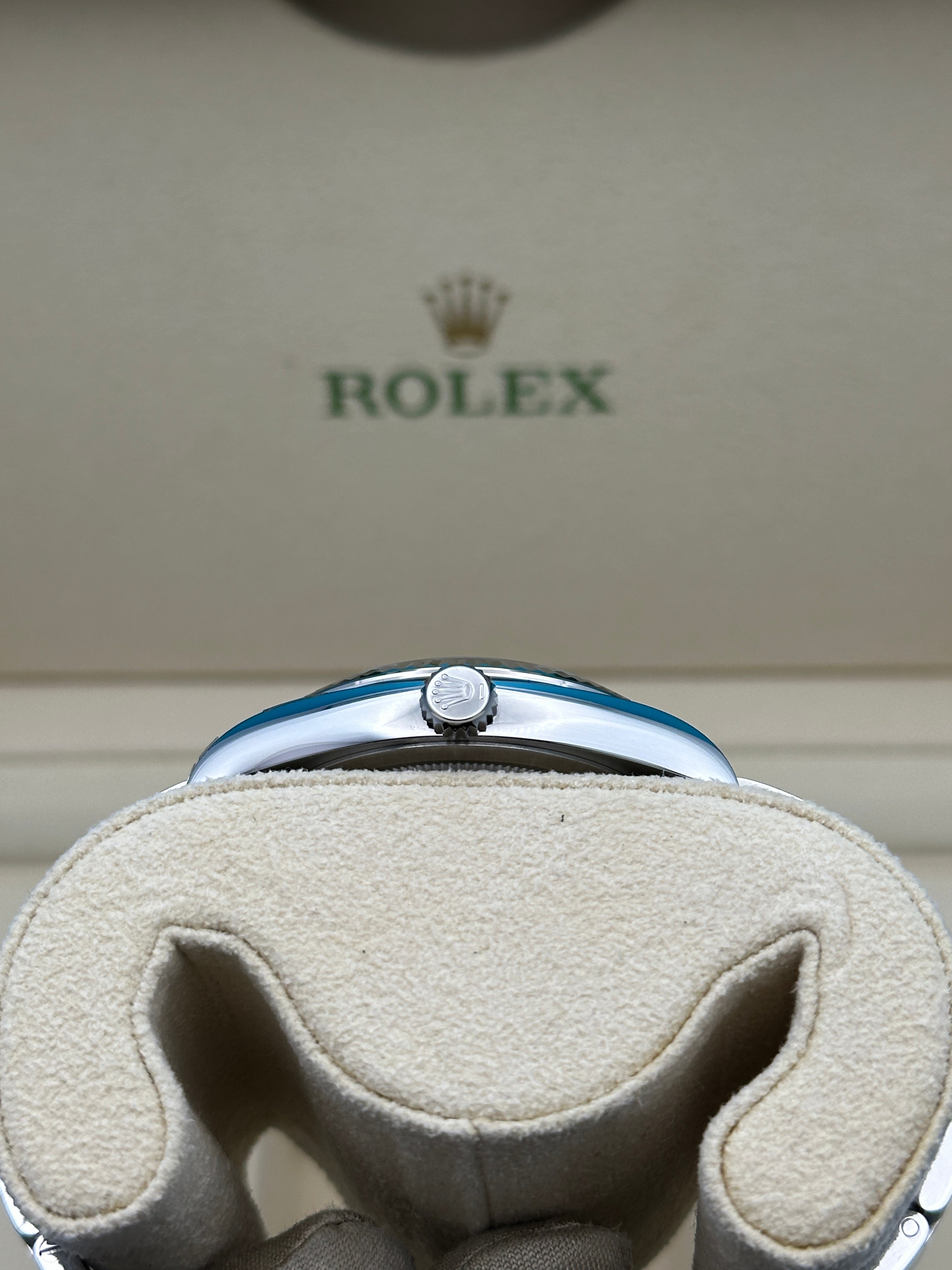 Rolex Steel Datejust 36  - Blue Diamond Dial - Oyster Bracelet - 126234 bldo