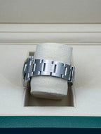 Rolex Oyster Perpetual 34 Watch - Domed Bezel - Blue Index Dial