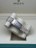 Rolex Steel and Everose Rolesor Datejust 41  - Slate Gray Green Roman Dial - Jubilee Bracelet - 126331 slgrj