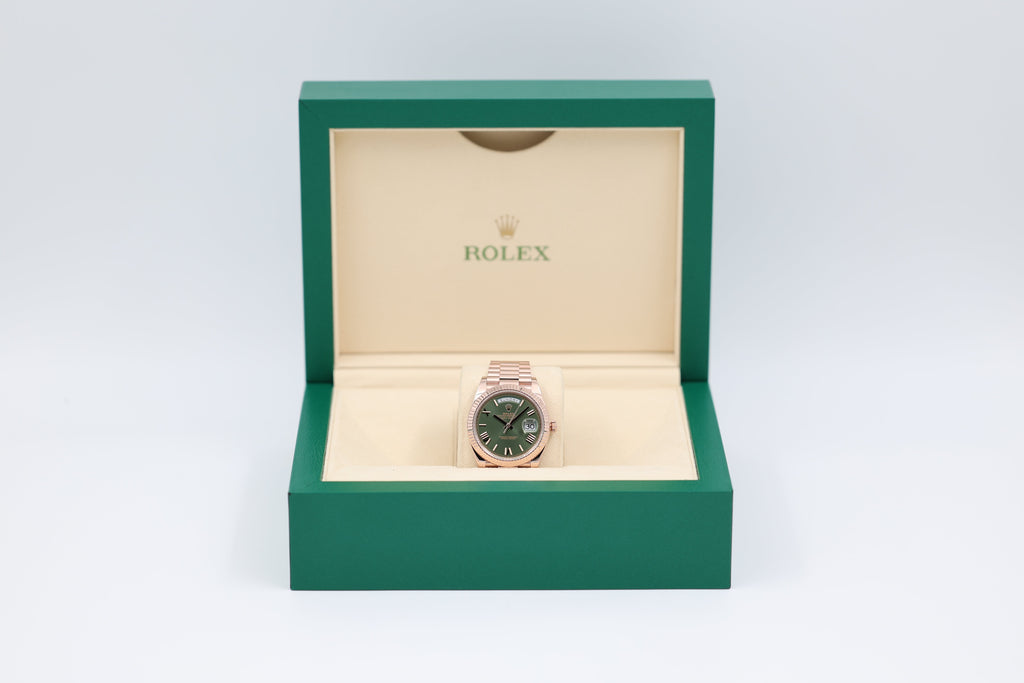 Rolex - Day-Date - Olive Dial - 228235 - 2021