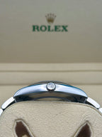 Rolex Oyster Perpetual 41  - Blue Index Dial - Oyster Bracelet - 124300 bluio