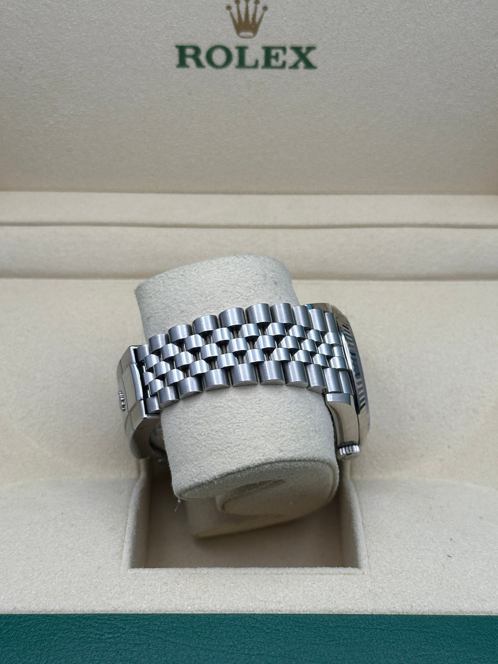 Rolex White Rolesor Datejust 36  - Slate Roman Dial - Jubilee Bracelet - 126234