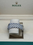 Rolex White Rolesor Datejust 36  - Slate Roman Dial - Jubilee Bracelet - 126234
