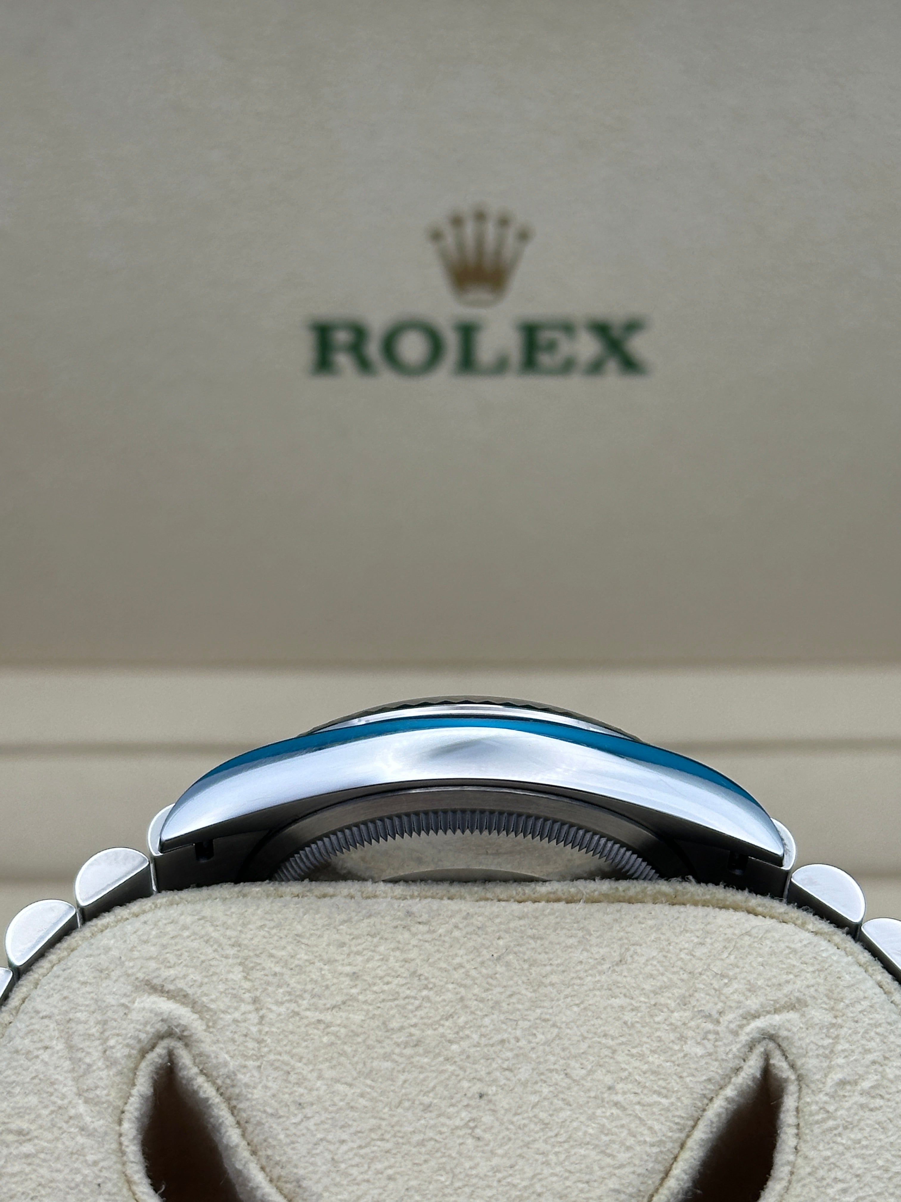 Rolex White Rolesor Datejust 36  - Slate Roman Dial - Jubilee Bracelet - 126234